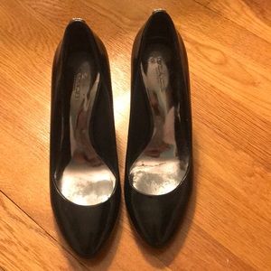 Coach black 2” inch high heels